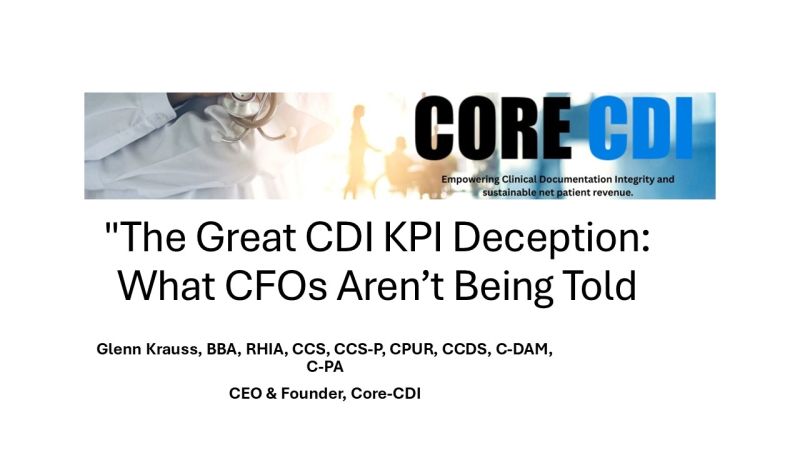 CDI KPI Deception