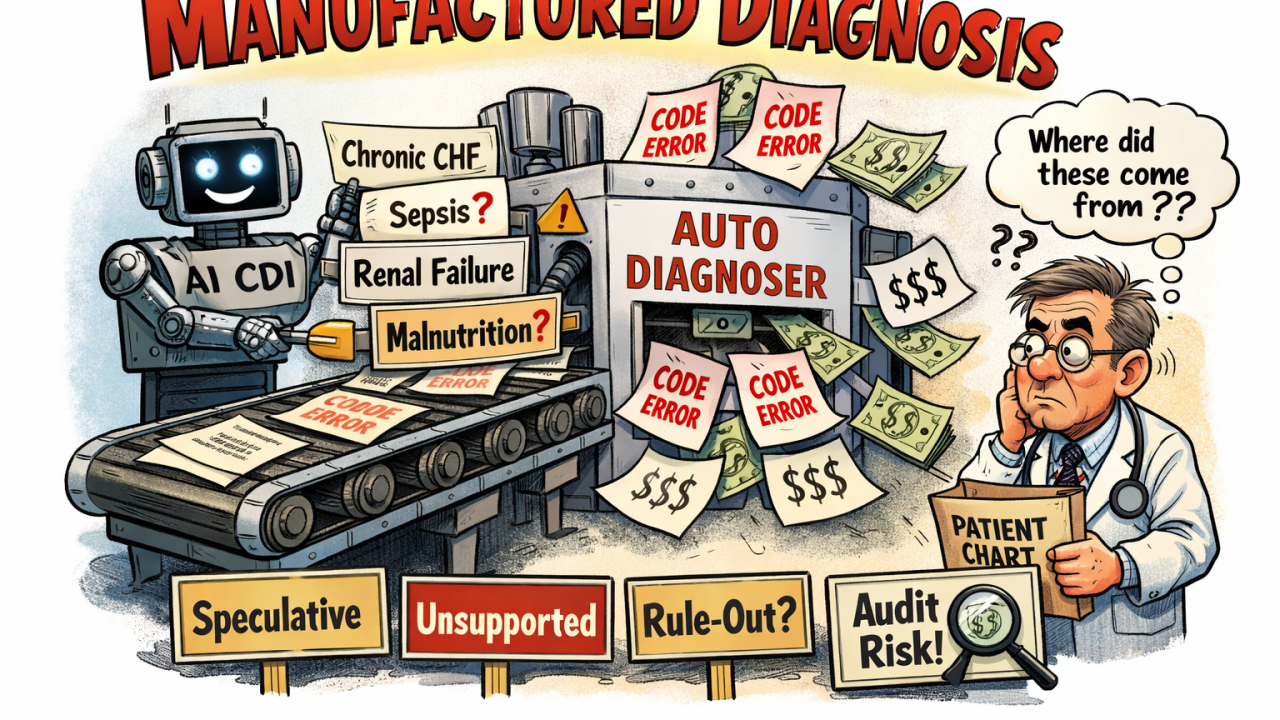 When Algorithms Diagnose But the Chart Doesn’t Agree