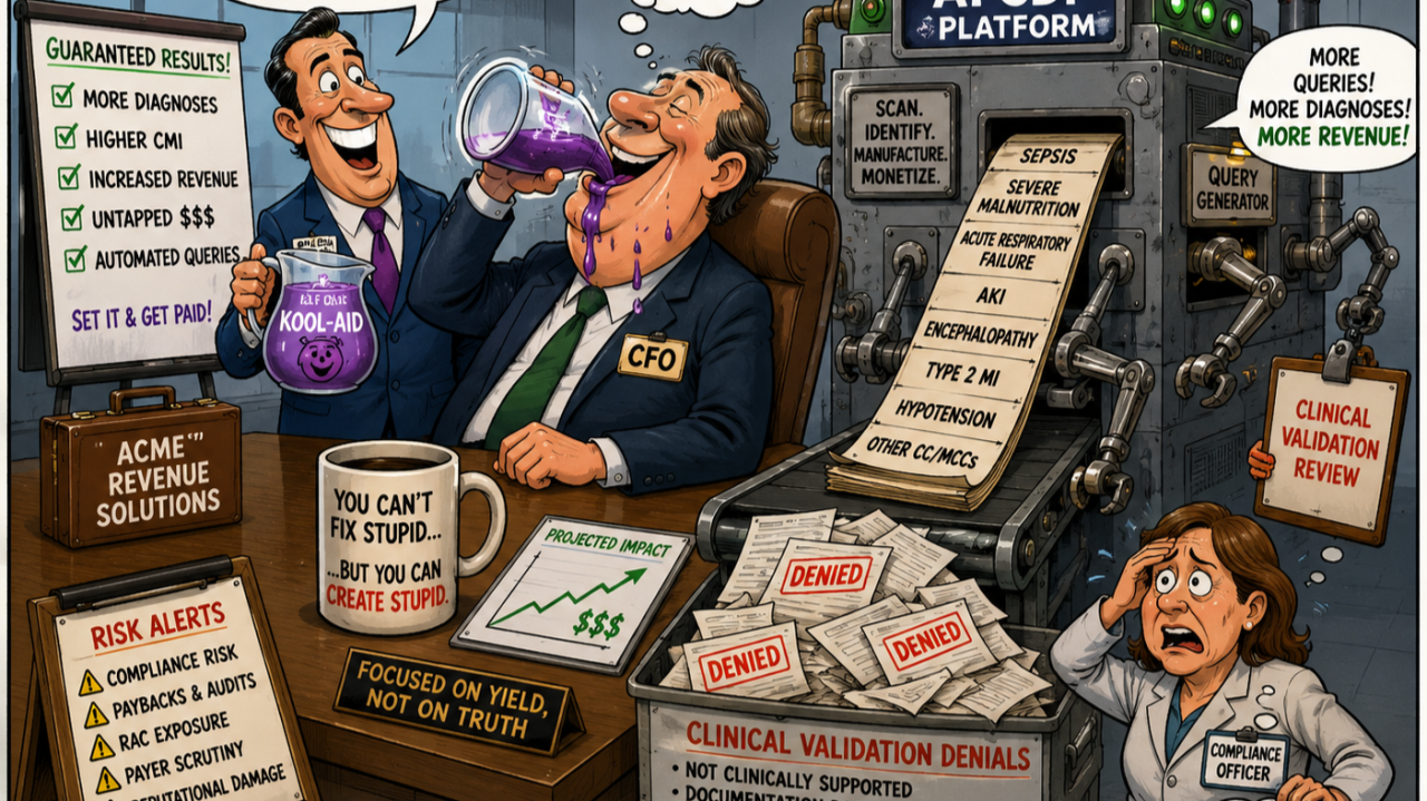 Selling Snake Oil to the C-Suite: How AI-Driven CDI Platforms Are Turning Revenue Optimization Into Compliance Risk