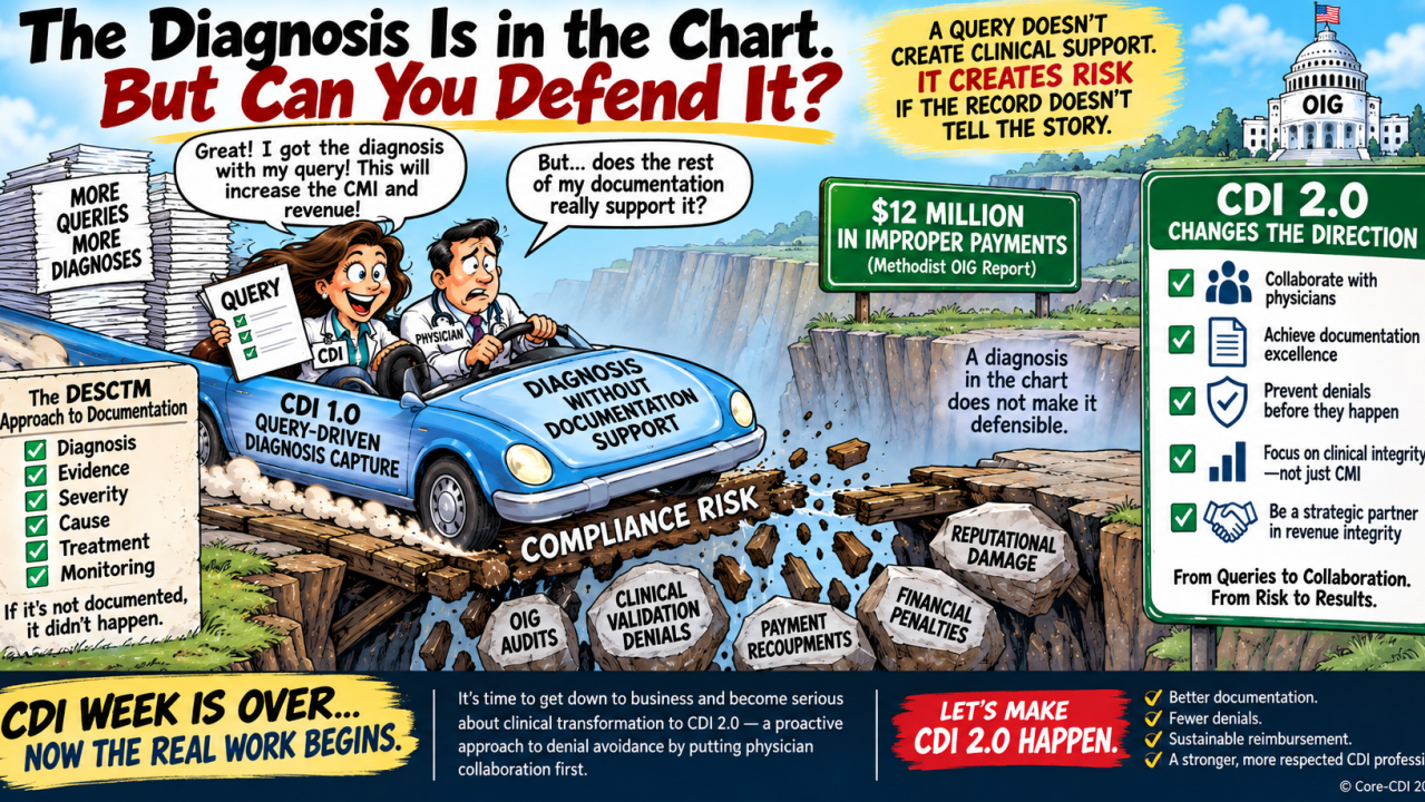 The Diagnosis Is in the Chart. But Can You Defend It?